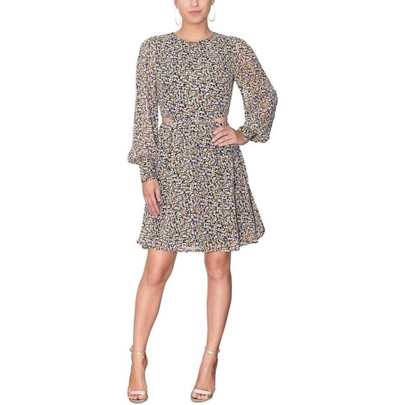 Rachel Rachel Roy Nash Ditsy Floral-print Dress In Limelight Ditsy Size 10 NWT!! - Picture 1 of 5